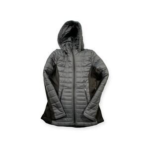 Mondetta Charcoal Quilted Puffer Jacket
